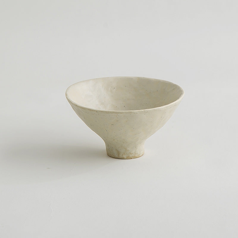 Hand-squeezed shallow dish Japanese food container - Grand Goldman