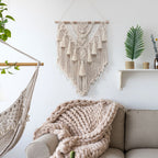 Hand-woven Pendant Macrame Wall Hanging Boho Woven Tapestry Bohemian Crafts Room Decoration Gorgeous Tapestry For Home Decor - Grand Goldman