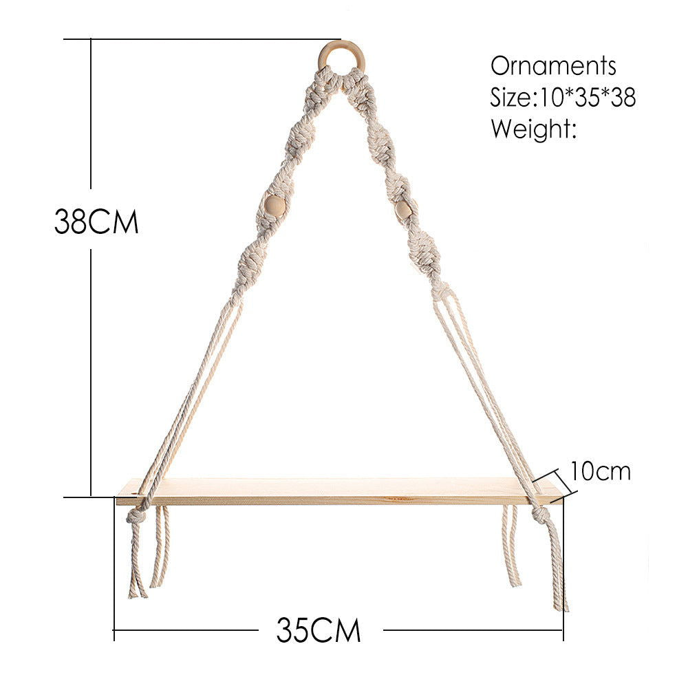 Hand-woven Tapestry Wall Decoration Rack - Grand Goldman