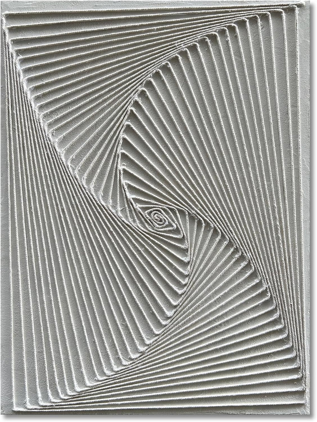 Hand Painted Modern Black and White Art Oil Painting White Plum Blossom Painting 24x48 inch Canvas Wall Art Home Wall Decorative Art - Grand Goldman