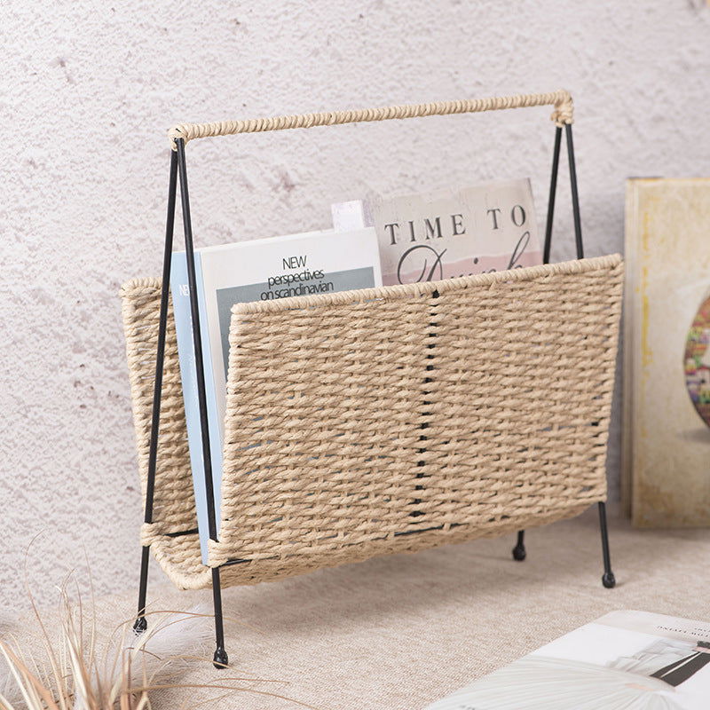Handmade Rural Style Storage Basket - Grand Goldman