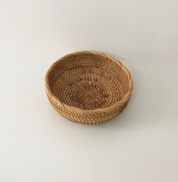 Handmade rattan home storage basket - Grand Goldman