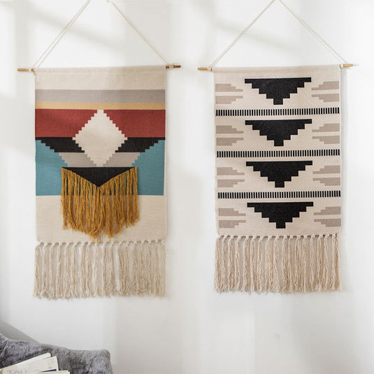 Hanging tassel tapestry - Grand Goldman