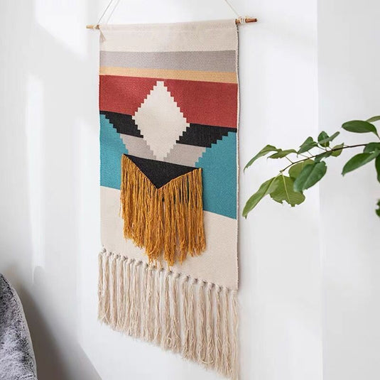 Hanging tassel tapestry - Grand Goldman