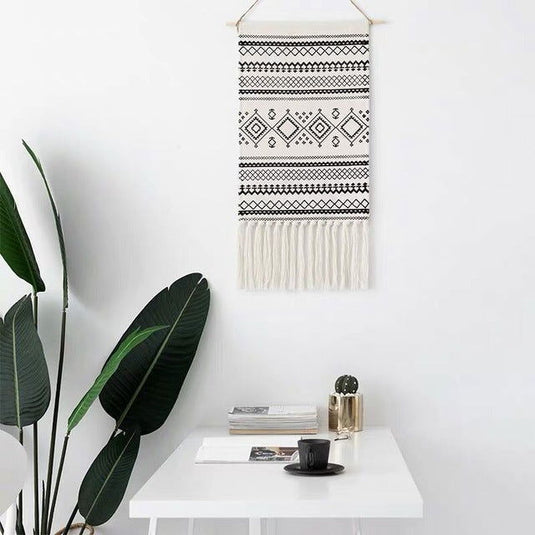 Hanging tassel tapestry - Grand Goldman