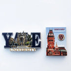 Harvard Yale University Cambridge Oxford University Travel commemorative decorative relief UV crafts - Grand Goldman