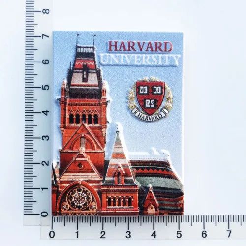 Harvard Yale University Cambridge Oxford University Travel commemorative decorative relief UV crafts - Grand Goldman