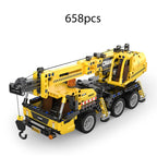 Cada 693Pcs City WheelLoader Car Heavy Mining Truck Building Blocks DIY Engineering Excavator Bricks Toy For Kids Gift