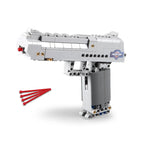 cada military ww2 Desert Eagle Pistol MK23 Pistol Uzi submachine gun  Building Blocks city police Bricks Children toy gifts