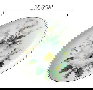 High-grade Bone China Coffee Cup And Saucer Set Flower Tea Afternoon Tea Ceramic Cup Household With Spoon - Grand Goldman