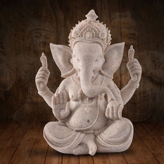 Hindu rock statue - Grand Goldman