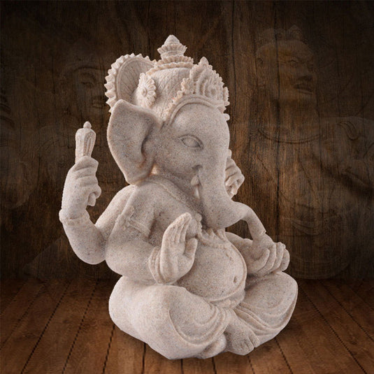 Hindu rock statue - Grand Goldman