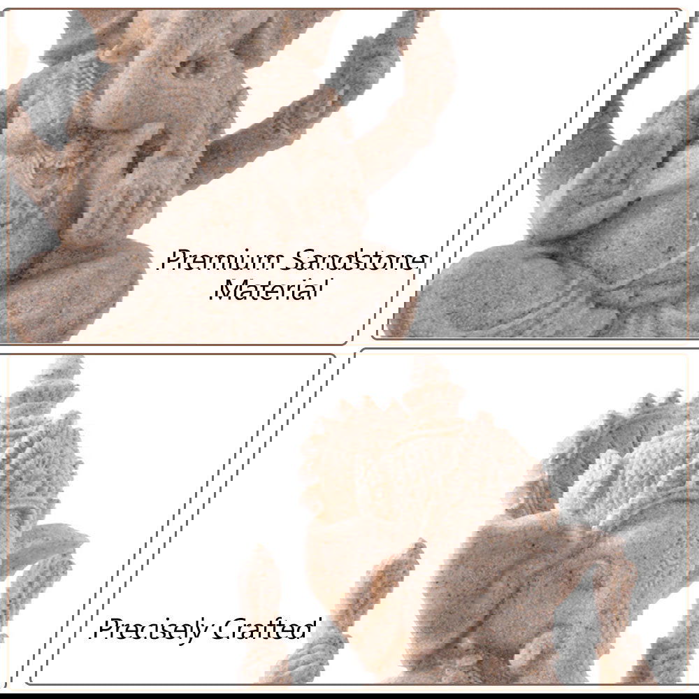 Hindu rock statue - Grand Goldman