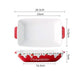 Cuisson rectangulaire aux fraises