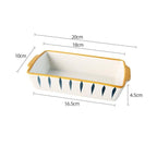 Home Baking Dish Ceramic Plate Creative Rectangular Plate - Grand Goldman
