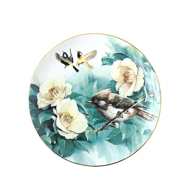 Home Dish Plate Western Creative Snack Plate Ceramic Fruit Plate - Grand Goldman