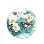 Home Dish Plate Western Creative Snack Plate Ceramic Fruit Plate - Grand Goldman