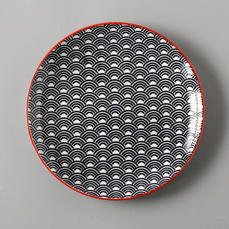 Home Creative Breakfast Plate Meal Plate Dinner Plate Sushi Tableware - Grand Goldman
