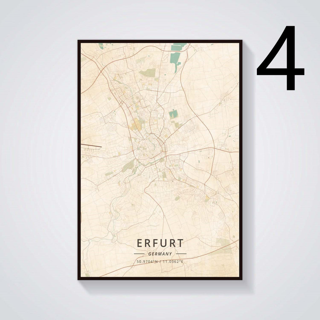 Home Decor German City Subway Canvas Painting Poster - Grand Goldman