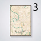 Home Decor German City Subway Canvas Painting Poster - Grand Goldman