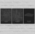 Home Decor Travel Poster Canvas Painting - Grand Goldman