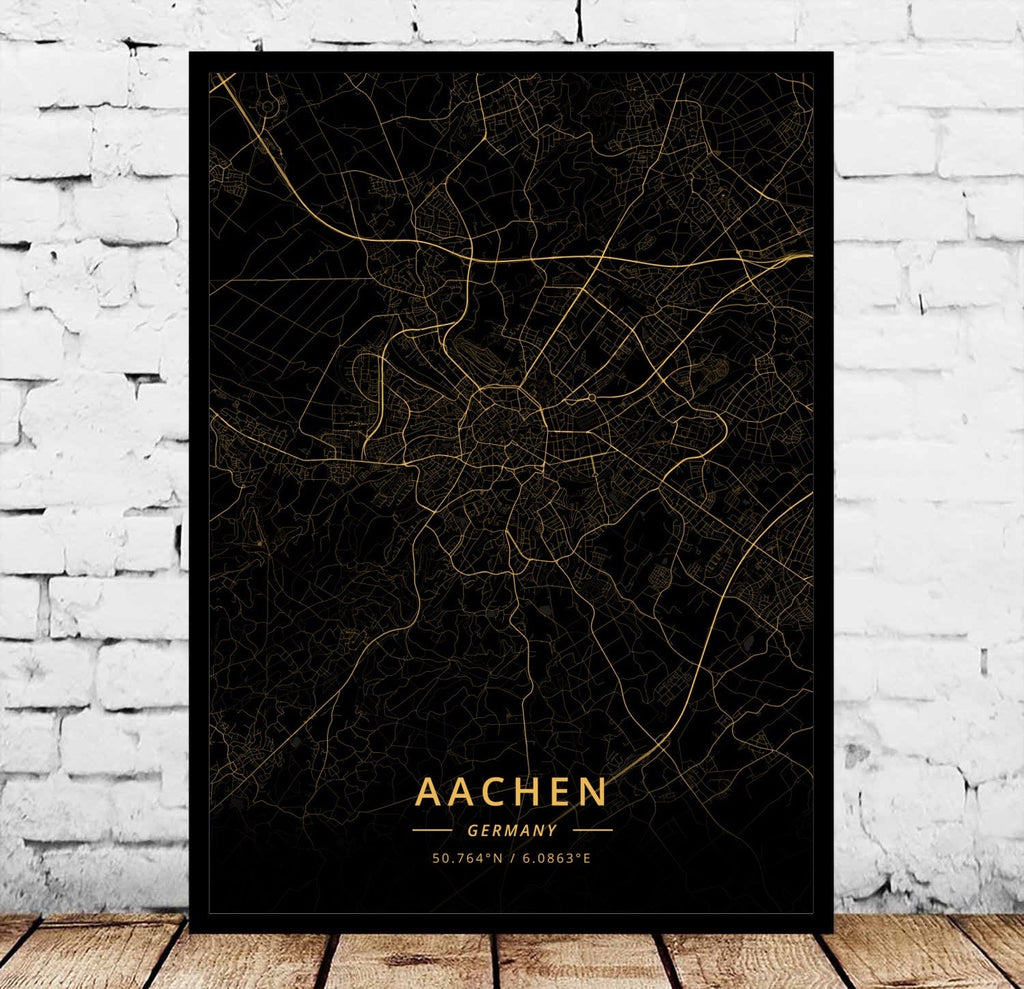 Home Decor Travel Poster Canvas Painting - Grand Goldman