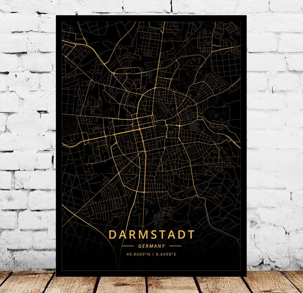 Home Decor Travel Poster Canvas Painting - Grand Goldman