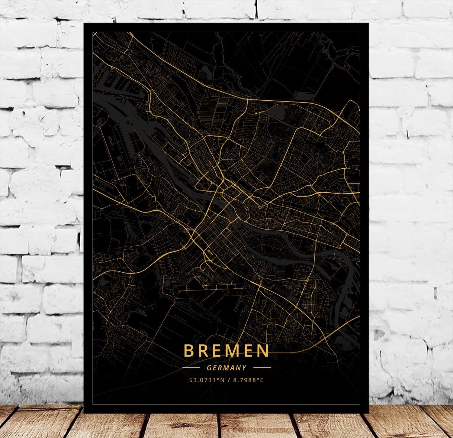 Home Decor Travel Poster Canvas Painting - Grand Goldman