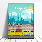 Home Decor Travel Poster Canvas Painting - Grand Goldman