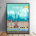 Home Decor Travel Poster Canvas Painting - Grand Goldman