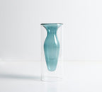 Home Decoration Accessories Nordic Ins Colourful Glass Transparent Vase Living Room Dining Table Dried Flowers Hydroponic Vases - Grand Goldman