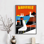 Home Decoration Simple Travel Canvas Poster - Grand Goldman