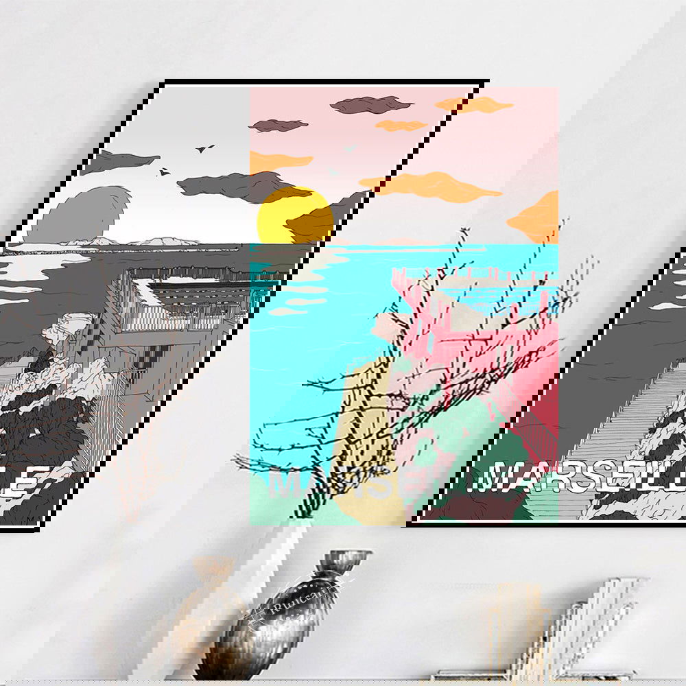 Home Decoration Simple Travel Canvas Poster - Grand Goldman