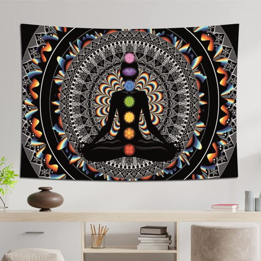 Home Digital Printing Art Wall Tapestry - Grand Goldman