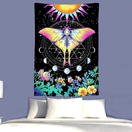 Home Digital Printing Art Wall Tapestry - Grand Goldman