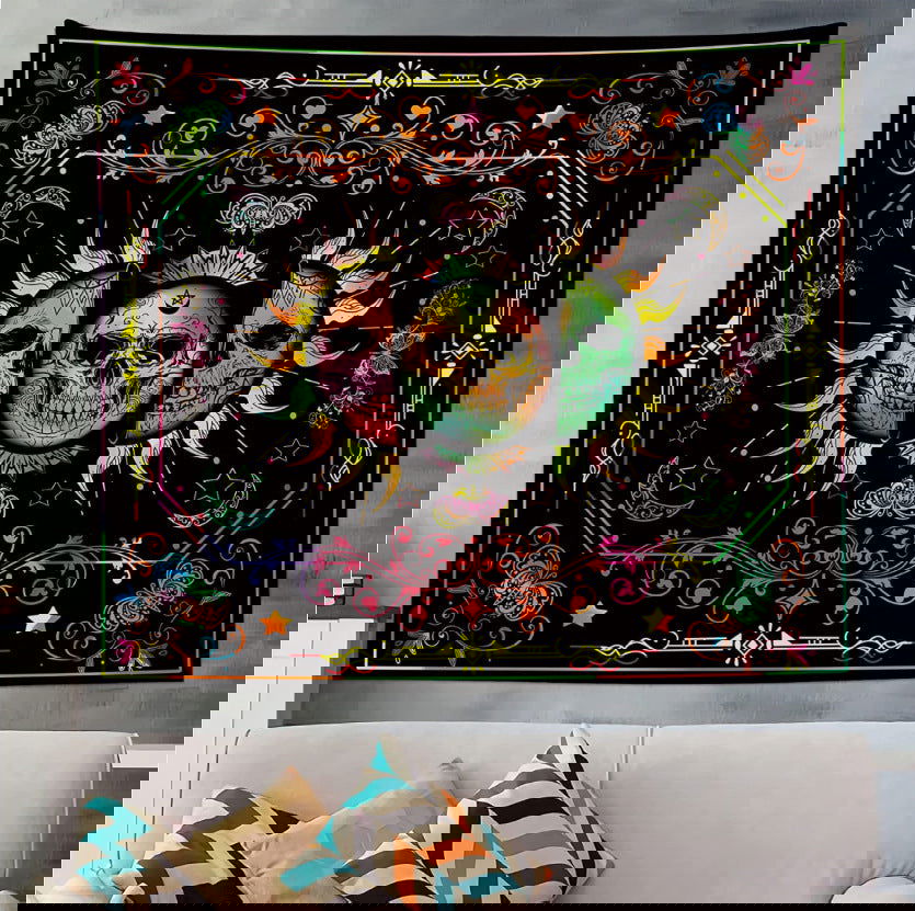 Home Digital Printing Art Wall Tapestry - Grand Goldman