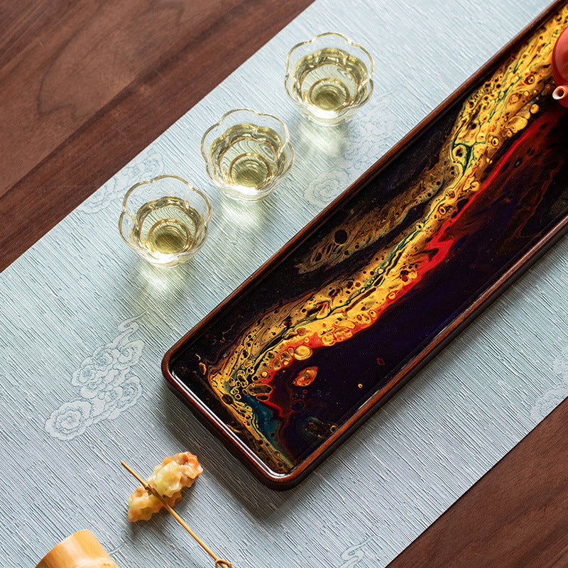 Home Fashion Bamboo Kung Fu Tea Set Tray - Grand Goldman