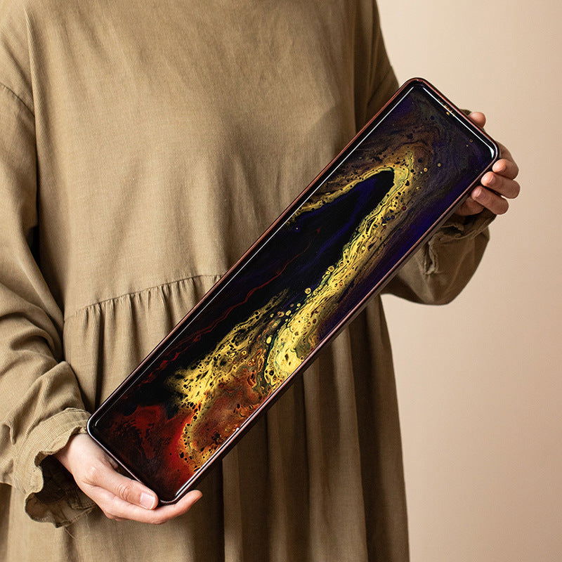 Home Fashion Bamboo Kung Fu Tea Set Tray - Grand Goldman