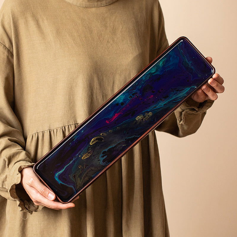 Home Fashion Bamboo Kung Fu Tea Set Tray - Grand Goldman