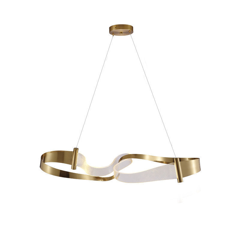 Home Living Room Dining Study Creative Streamer Chandelier - Grand Goldman