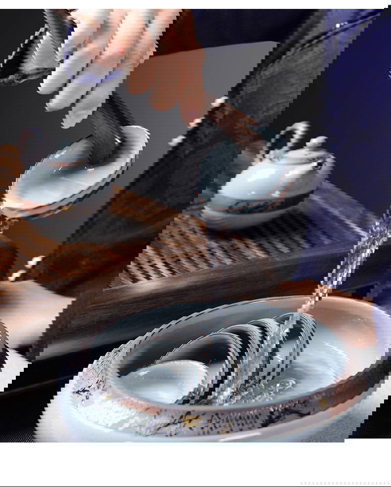 Home Living Room Light Luxury Afternoon Tea Set, Tea Set, Cup - Grand Goldman