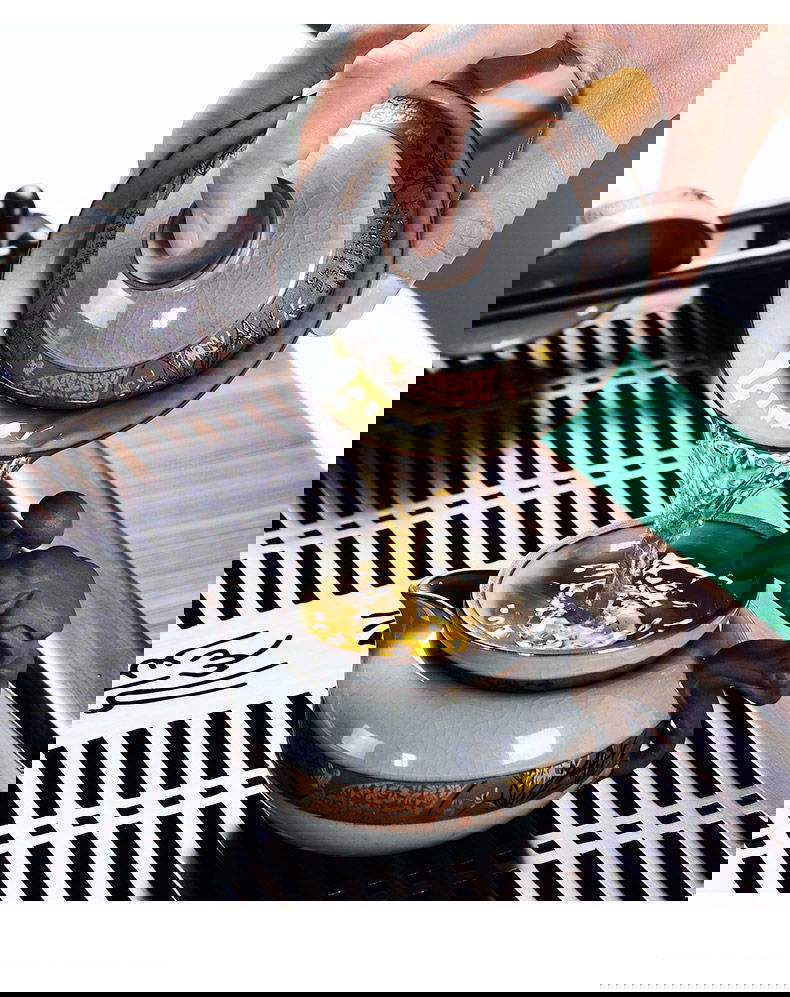 Home Living Room Light Luxury Afternoon Tea Set, Tea Set, Cup - Grand Goldman