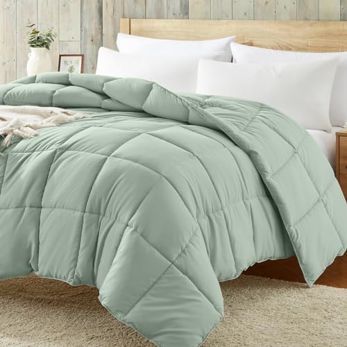 Homelike Moment Lightweight Queen Comforter - Grey Down Alternative Bedding Comforters Queen Size, All Season Duvet Insert Quilted Reversible Bed Comforter Soft Queen Full Size Dark Gray/Light Grey - Grand Goldman
