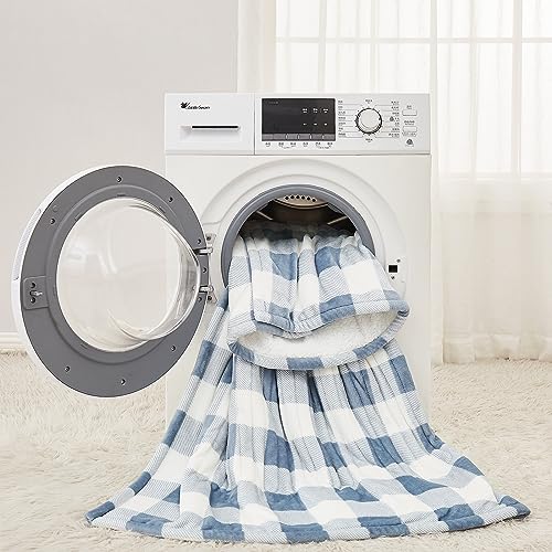 Homemate Electric Blanket Heated Throw - 50“x60“ Ultra Soft Cozy Flannel Heating Blanket with 10 Fast Heat Levels 8 Hours Auto Off Over-Heated Protection ETL Certification Keep Warm in Home Office - Grand Goldman