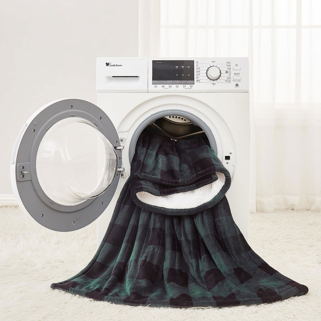 Homemate Electric Blanket Heated Throw - 50“x60“ Ultra Soft Cozy Flannel Heating Blanket with 10 Fast Heat Levels 8 Hours Auto Off Over-Heated Protection ETL Certification Keep Warm in Home Office - Grand Goldman