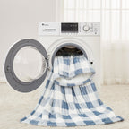 Homemate Electric Blanket Heated Throw - 50“x60“ Ultra Soft Cozy Flannel Heating Blanket with 10 Fast Heat Levels 8 Hours Auto Off Over-Heated Protection ETL Certification Keep Warm in Home Office - Grand Goldman