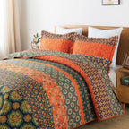 HoneiLife Oversized King Bedspreads 120x120-3 Pcs California King Quilt, Extra Large Quilt Sets All Season Use,Rustic Bedding Sets King Size,Reversible Coverlet Lightweight Bed Cover, Grey - Grand Goldman