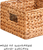 Honey-Can-Do STO-02882 Nesting Banana Leaf Baskets, Multisize, 3-Pack,Natural - Grand Goldman
