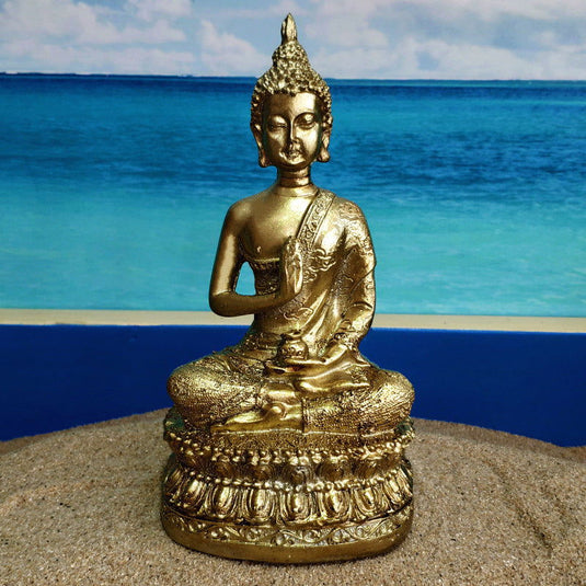 Hot Sell Resin Handicraft Buddha Statue Ornament - Grand Goldman