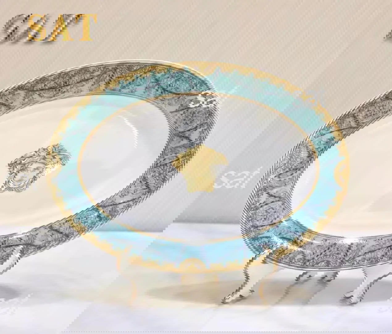 Hot Selling Kitchen Utensils Dinnerware Set Dinner Set Western Ceramic Luxury Fine Bone China Giveaways 58 Pcs Dinnerware Set - Grand Goldman